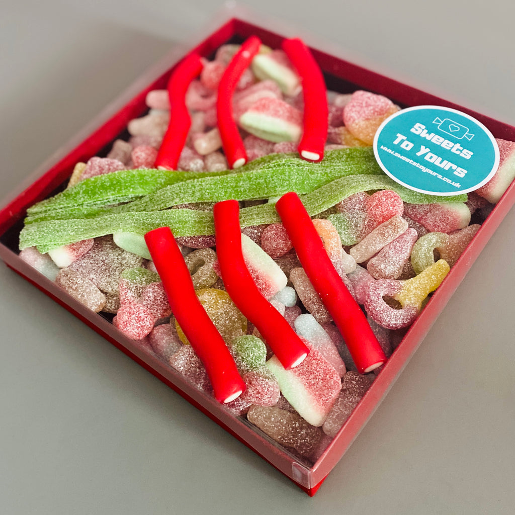 Fizzy Sweets Birthday gift box - DaffyDownDilly