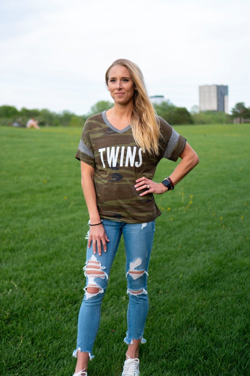 twins camo jersey