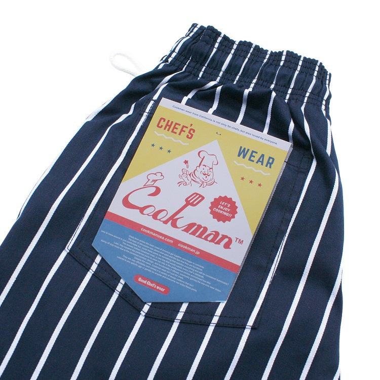 Cookman Chef Pants - Stripe : NAVY – Cookman USA