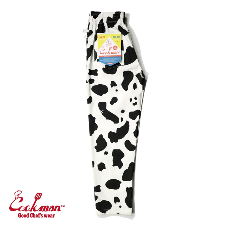 Cow Print Chef Trousers 2024