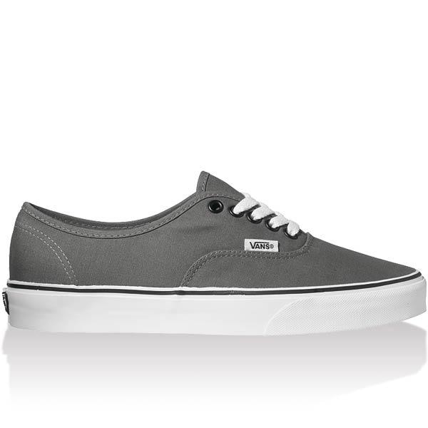 vans authentic pewter black