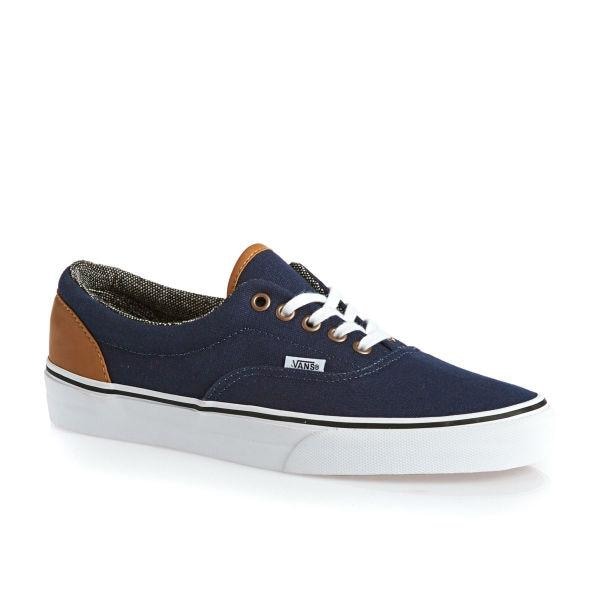 vans era dress blue tweed