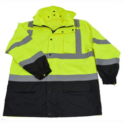 Petra Roc Class 3 Two Tone Lime/Black Waterproof 6-in-1 Parka Jacket