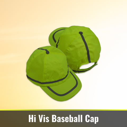 Petra Roc LBC-S1 ANSI Lime Hi Vis Baseball Cap