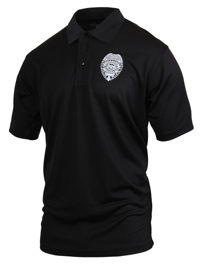 Moisture Wicking Long Sleeve Security Polo