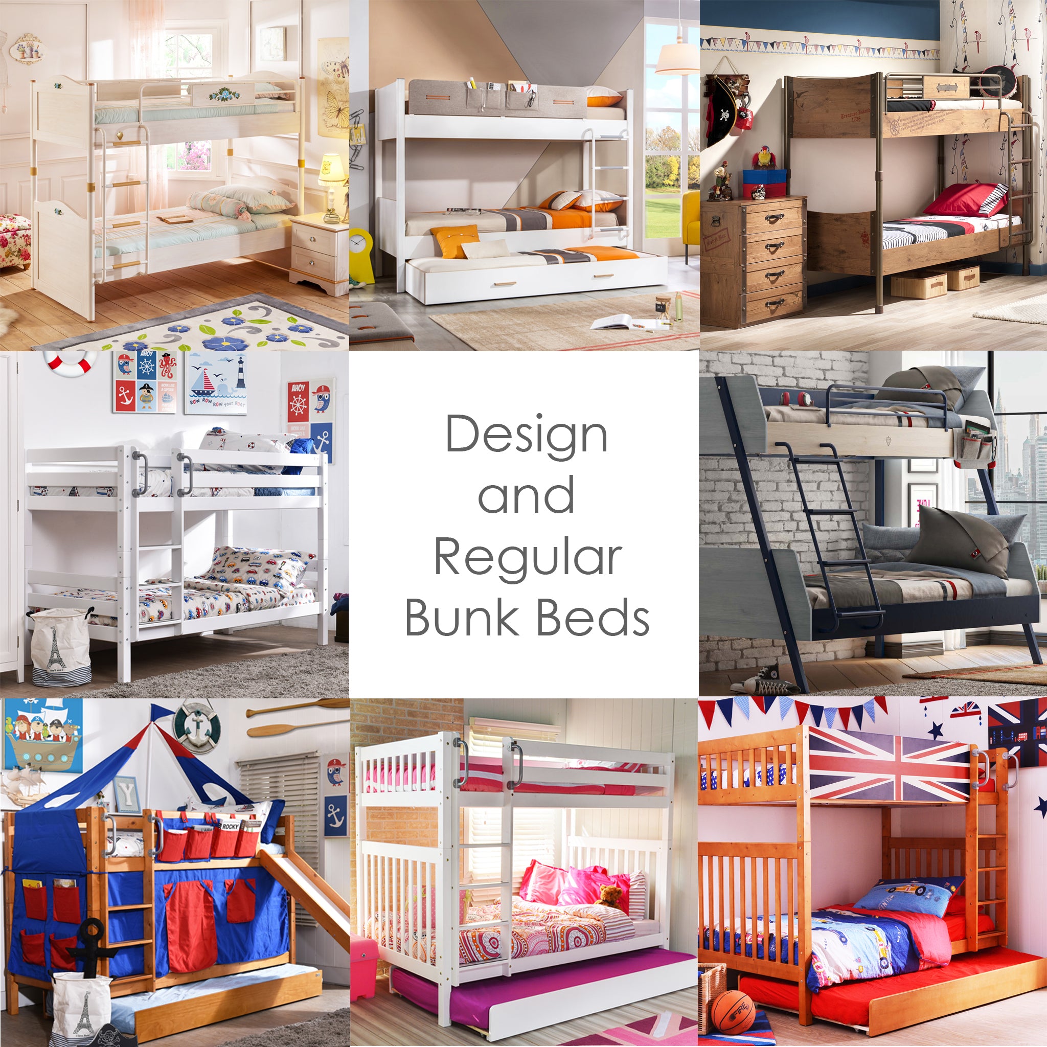 Design and Regular Bunk Beds