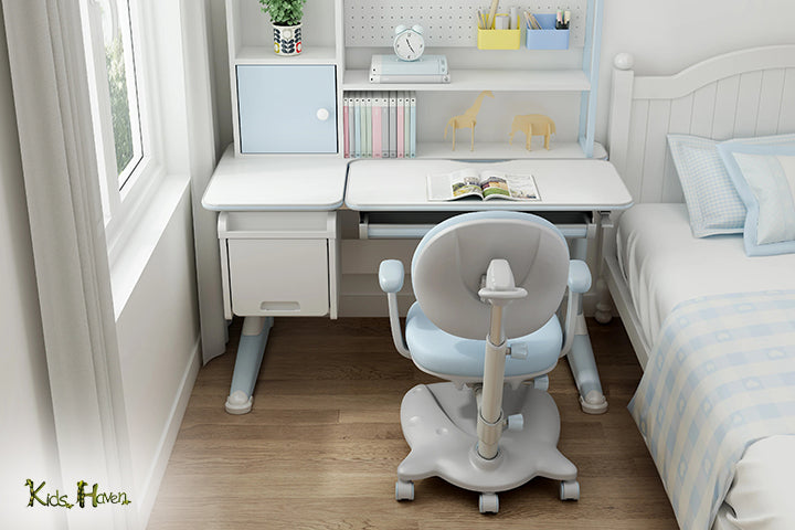 Tips for buying children’s furniture online-study table with shelves
