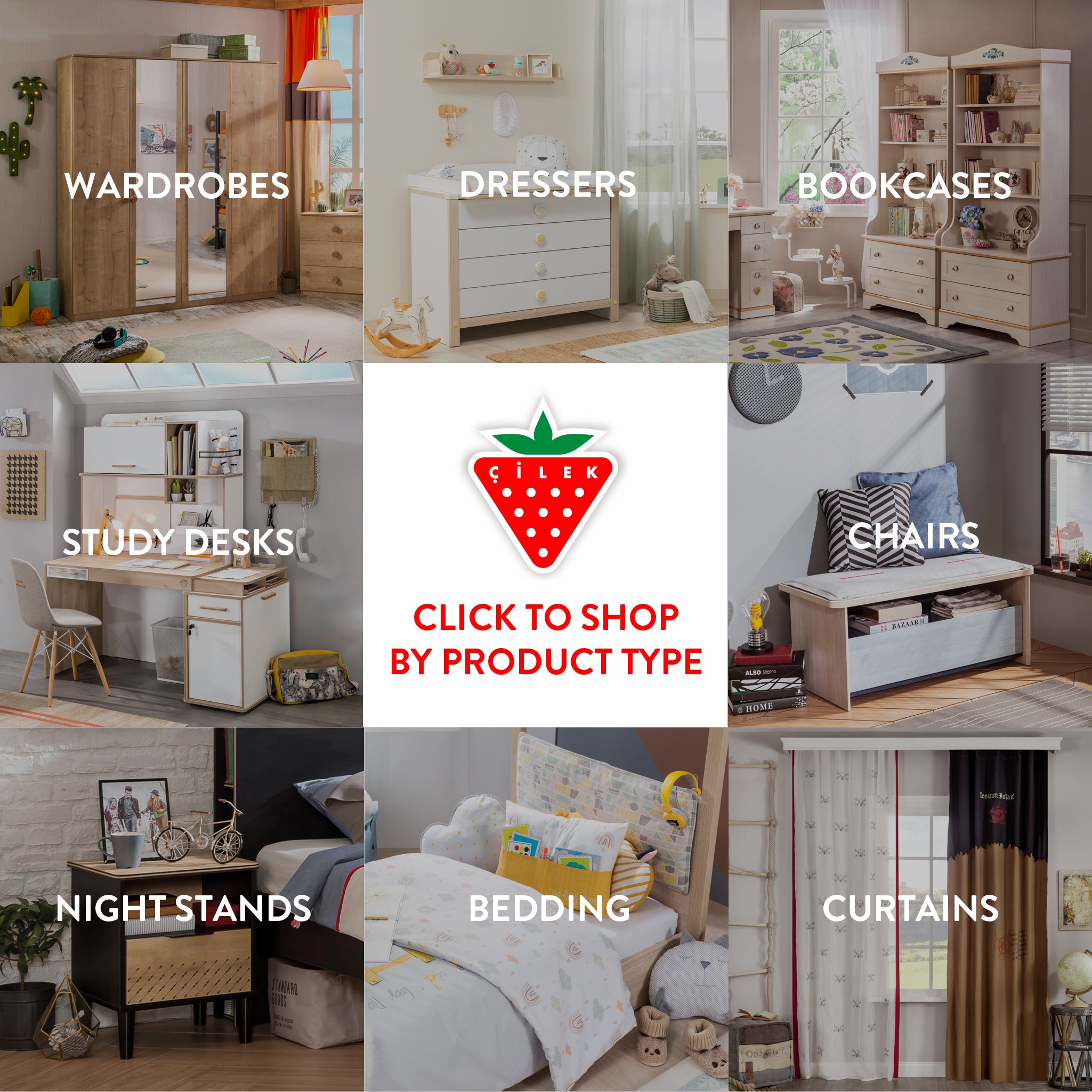 types of modern furnitures