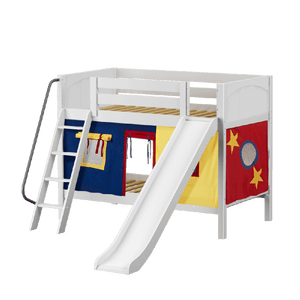 Maxtrix Low Bunk w Front Slide (Ladder or Staircase)
