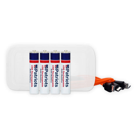 USB-Rechargeable AA Battery Kit