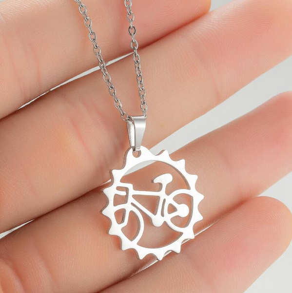 Cycolinks Bicycle Sprocket Necklace