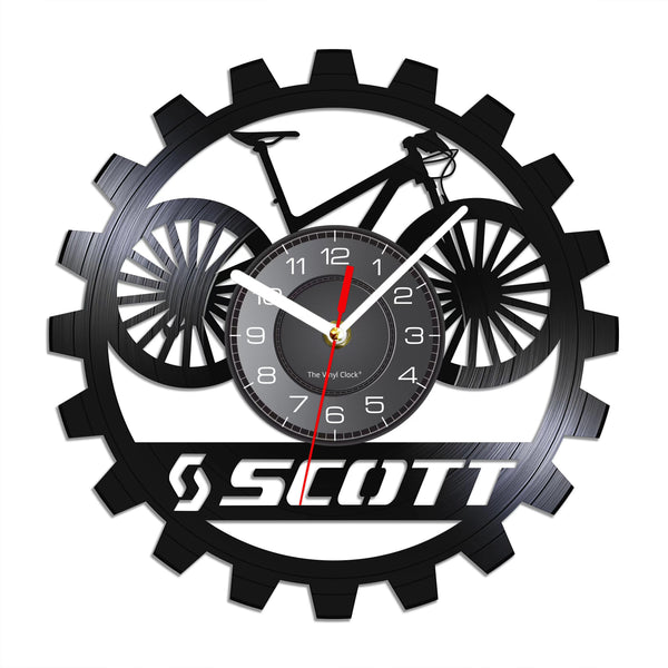 Cycolinks Scott MTB Vinyl Clock