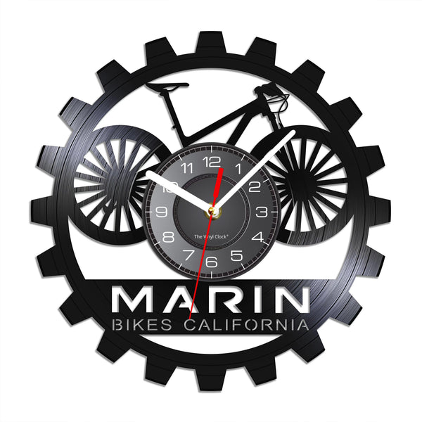 Cycolinks Marin MTB Vinyl Clock
