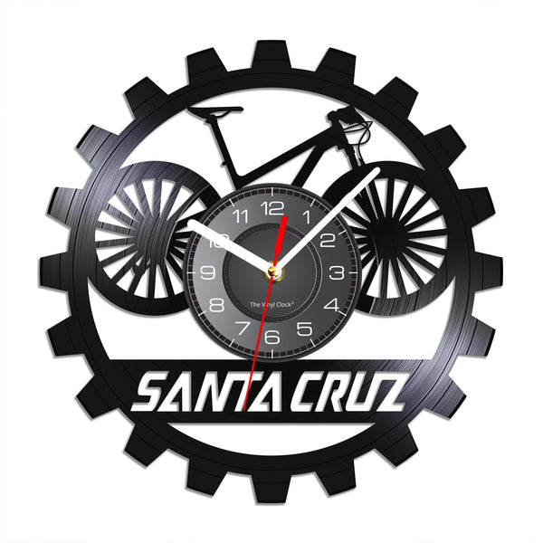 Cycolinks Santa Cruz MTB Vinyl Clock