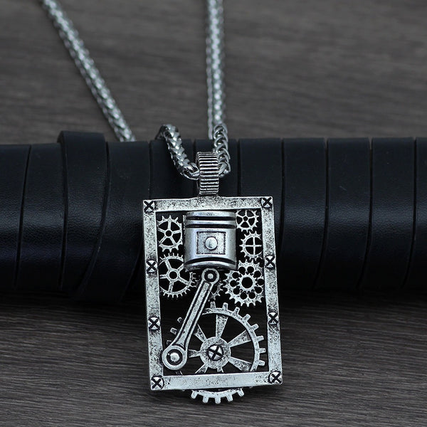 Cycolinks Geared Men's Biker Necklace