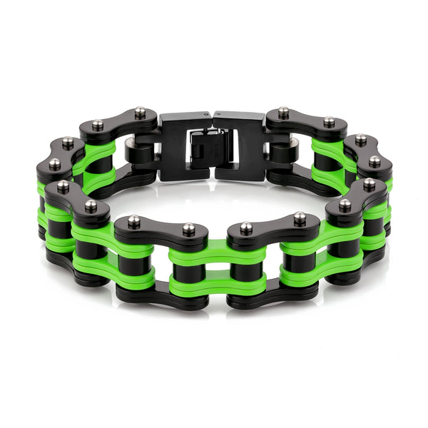 Zirconia Beaded Motion ID Men's Bracelet (10K) – Popular J