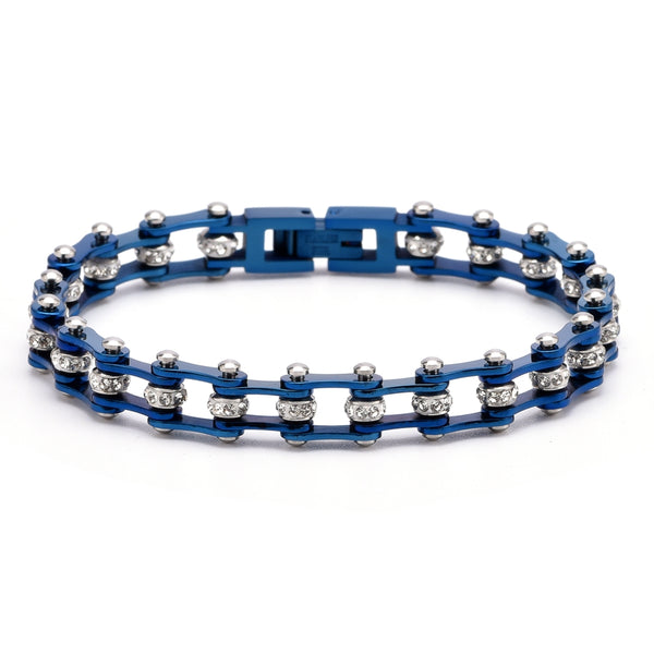 Cycolinks Blue Crystal Bracelet