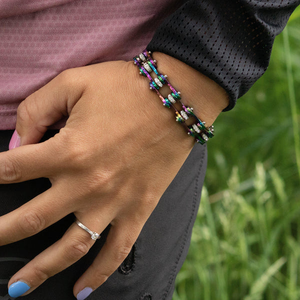 Cycolinks Rainbow Crystal Bracelet