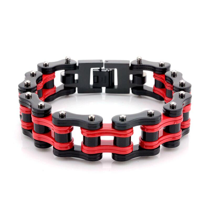 Cycolinks Ducati Red Bike Chain Bracelet