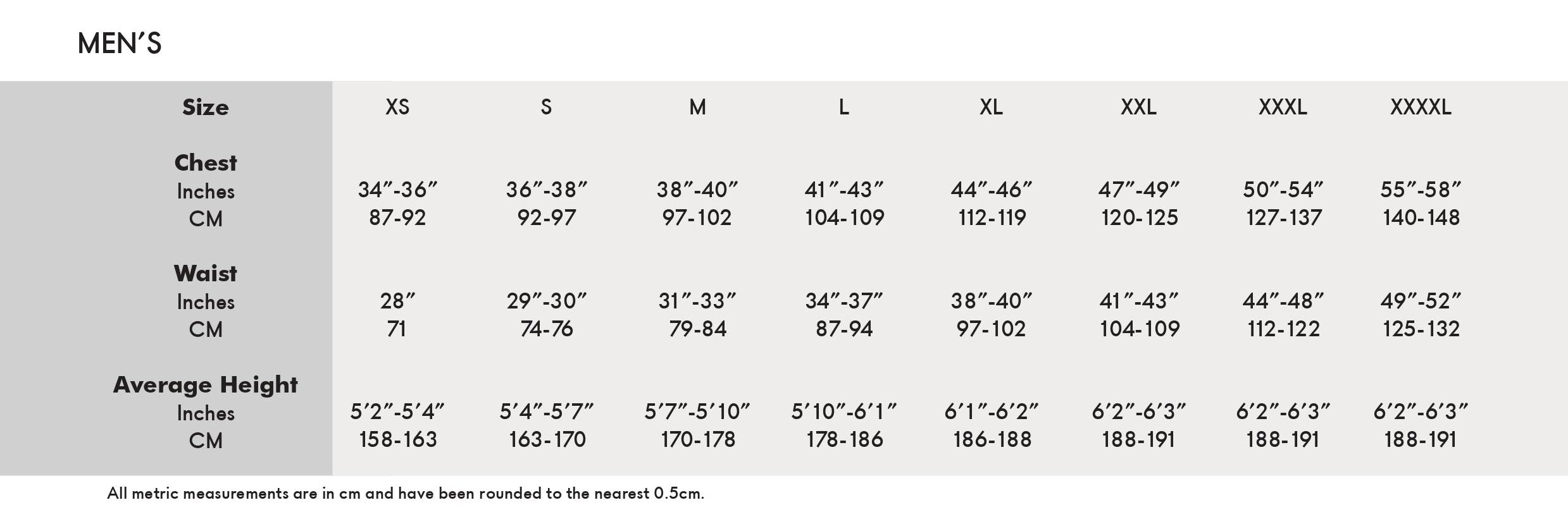 size-chart