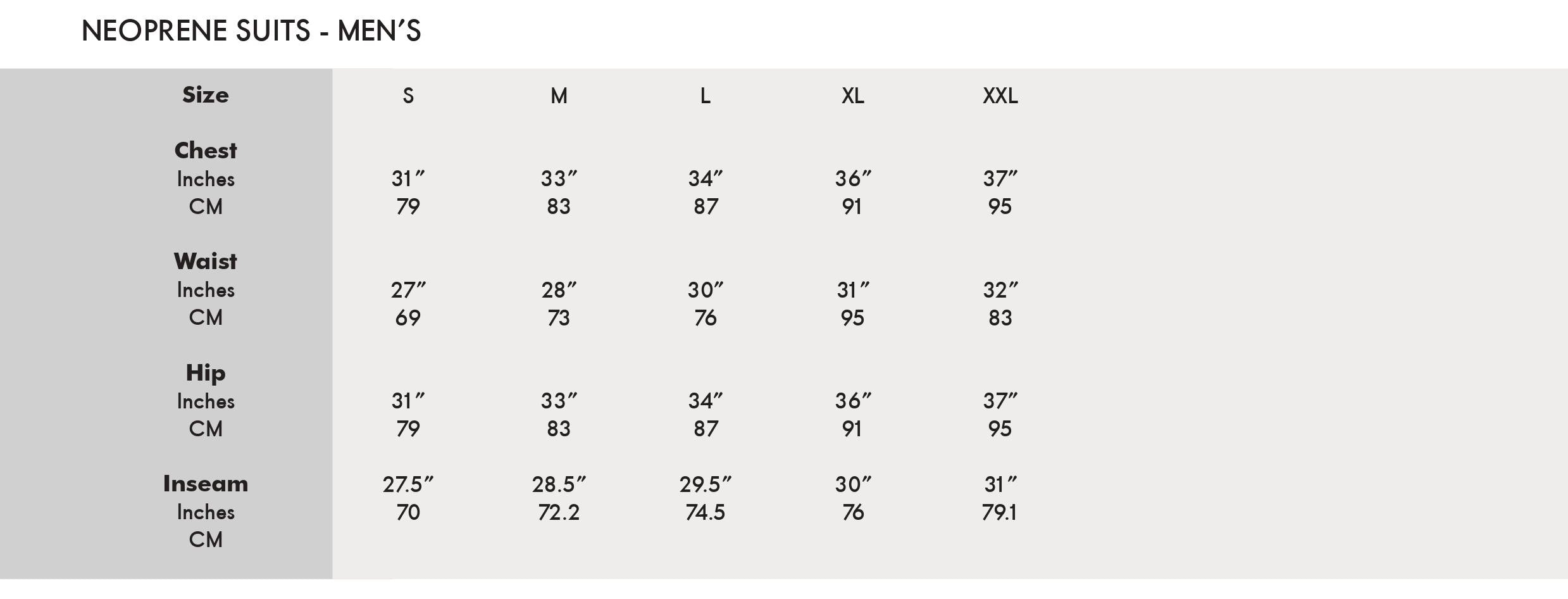 size-chart