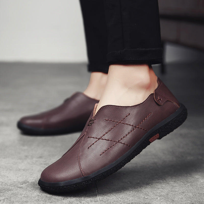 Luxury Genuine Leather Moccasins Men Shoes – Shawbest
