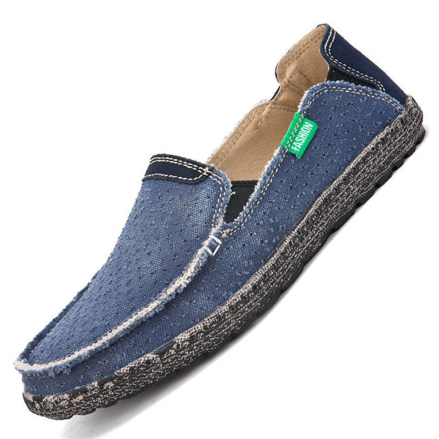 Men's Comfortable Canvas Casual Loafers – Shawbest