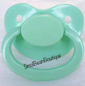 plain pacifiers