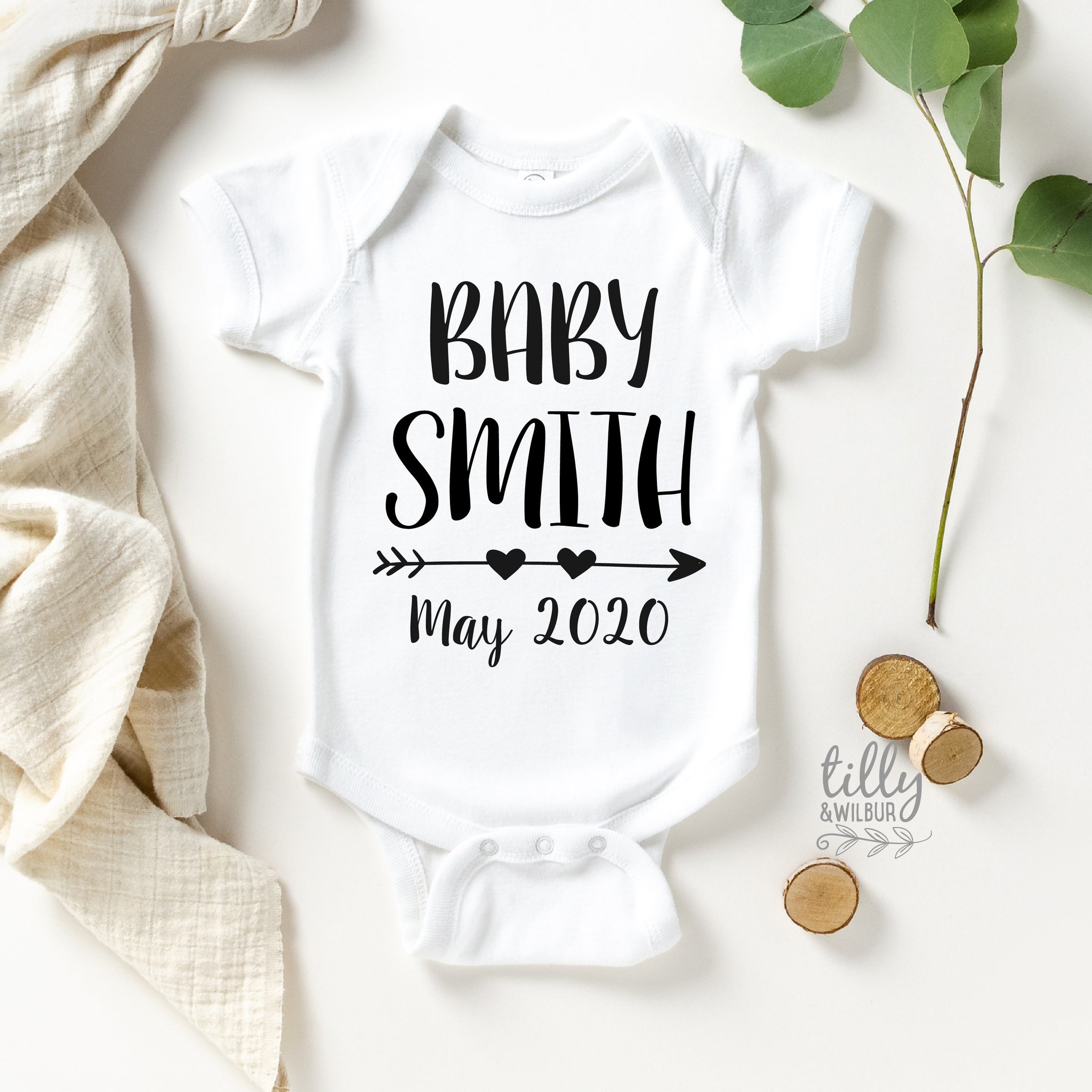 Made With A Lot Of Love And A Little Science Baby Bodysuit - Tilly&Wilbur®