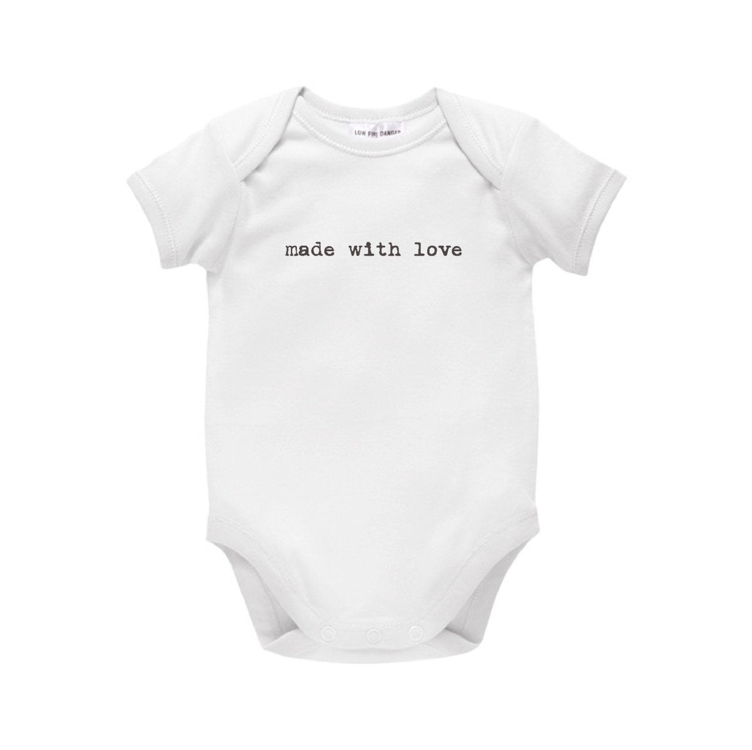 Made With A Lot Of Love And A Little Science Baby Bodysuit - Tilly&Wilbur®
