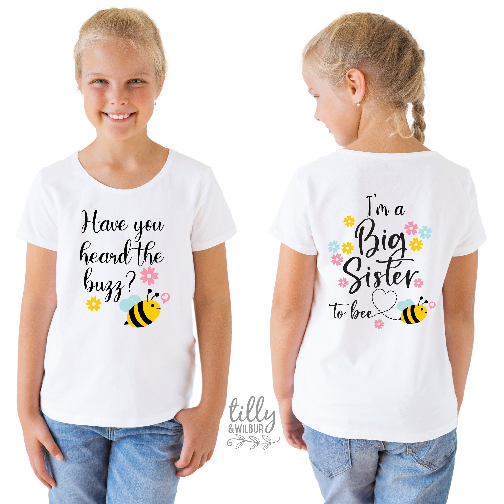 Big Sister To Bee T-Shirt - Tilly&Wilbur® | T-Shirts