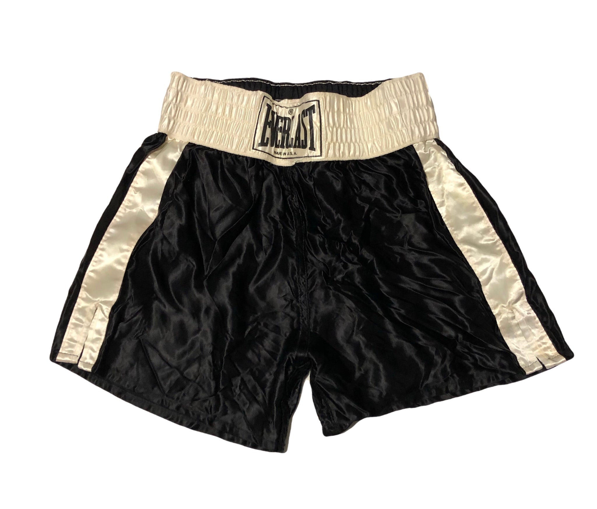 Vintage 80s Everlast Made In USA Satin Boxing Shorts | Beyond 94