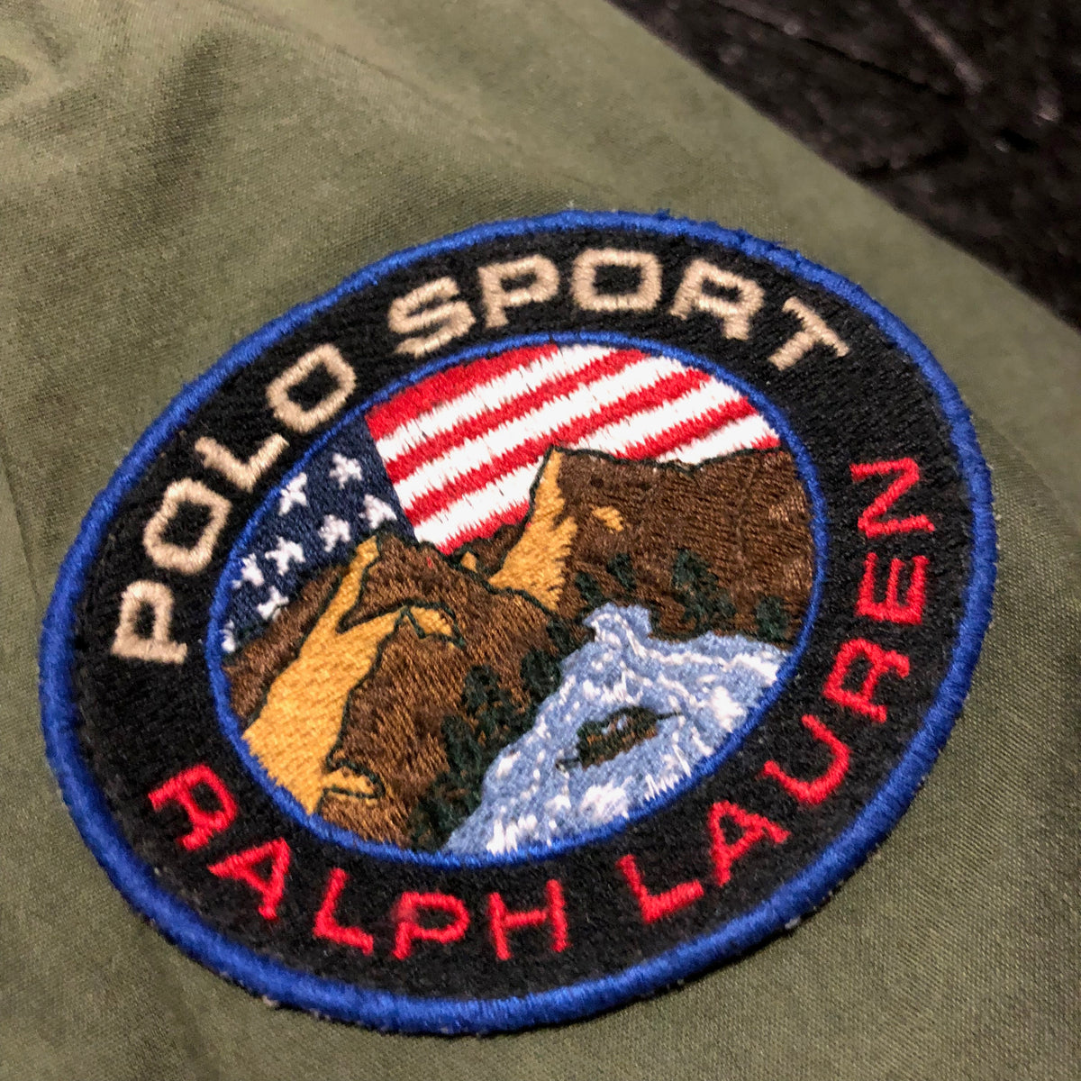 Vintage 90s Ralph Lauren Polo Sport Mountain Cookie Patch Jacket | Beyond 94