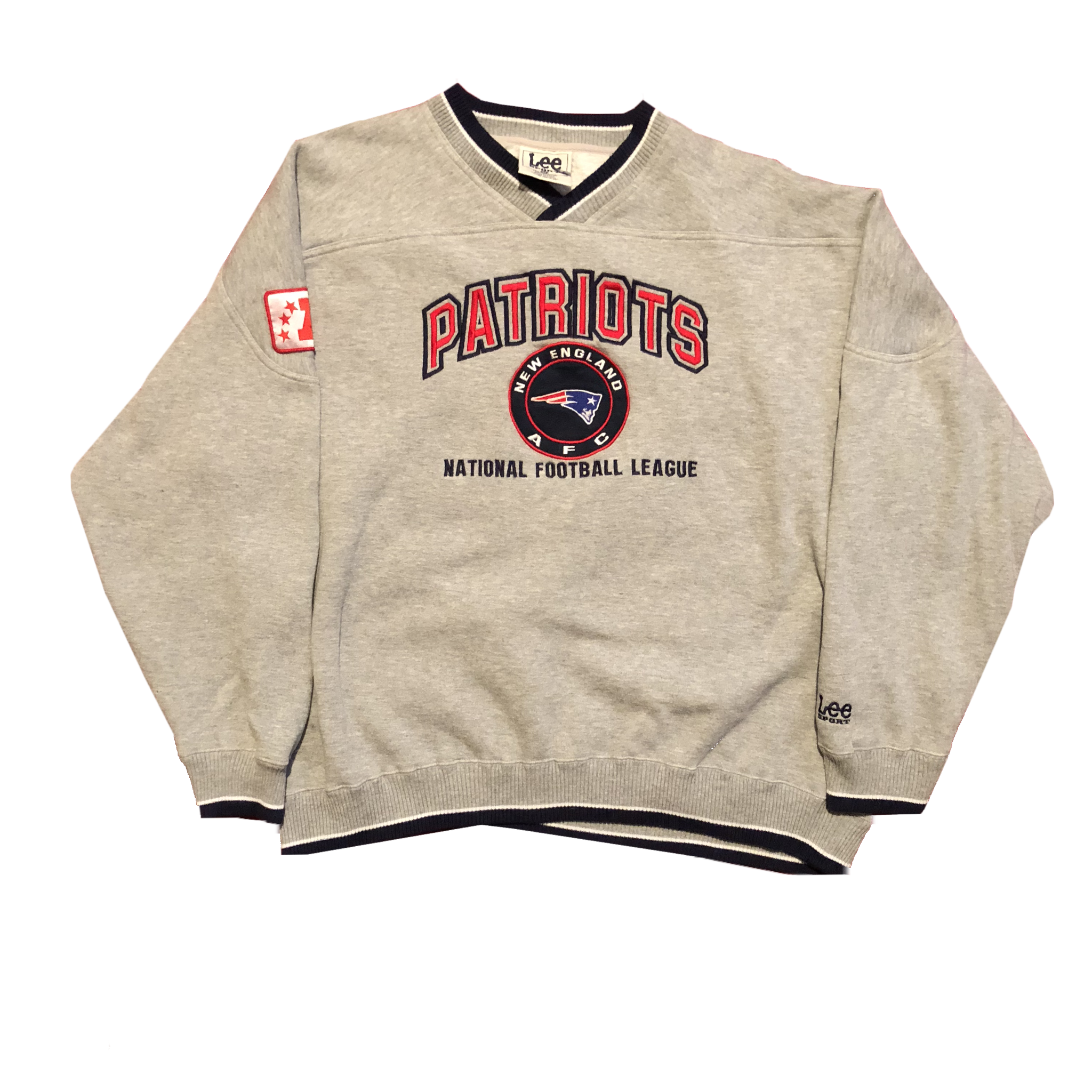 patriots crewneck