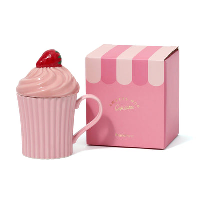 Diamond With Lid Mug Pink – Francfranc Hong Kong