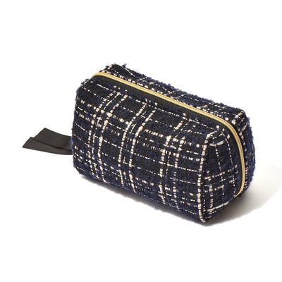 Tweed Vanity Pouch Small Black – Francfranc Hong Kong