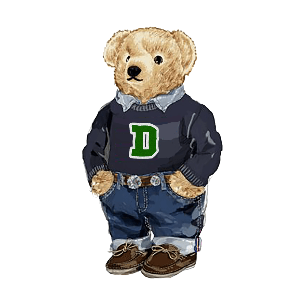 Dartmouth Generic Polo Bear - Sticker 