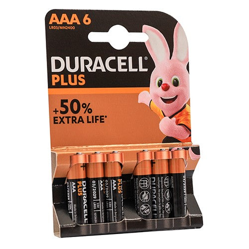 Duracell Plus AAA Alkaline Batteries