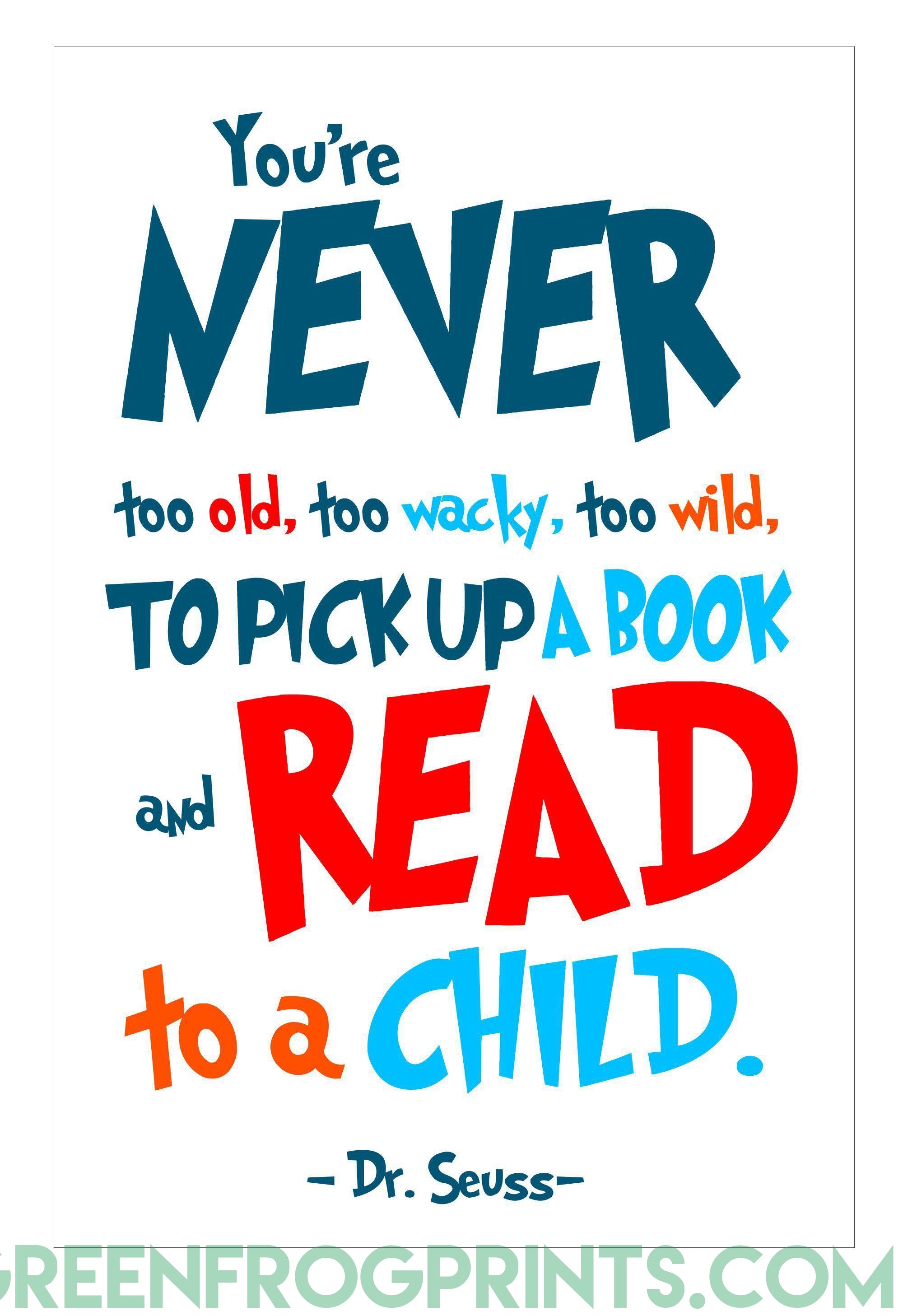 Reading Quotes For Kids Dr Seuss | the quotes