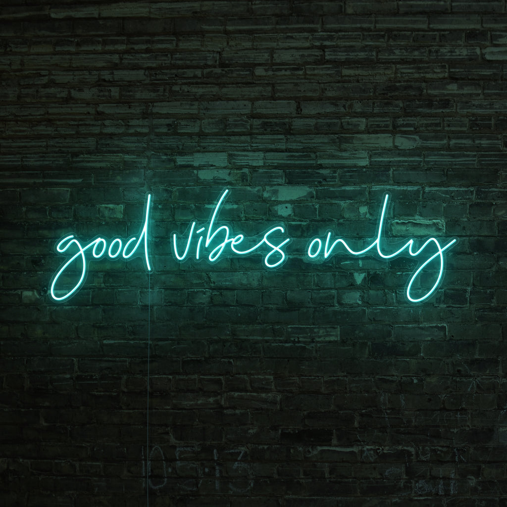 Good Vibes Only Neon Sign– myNeon