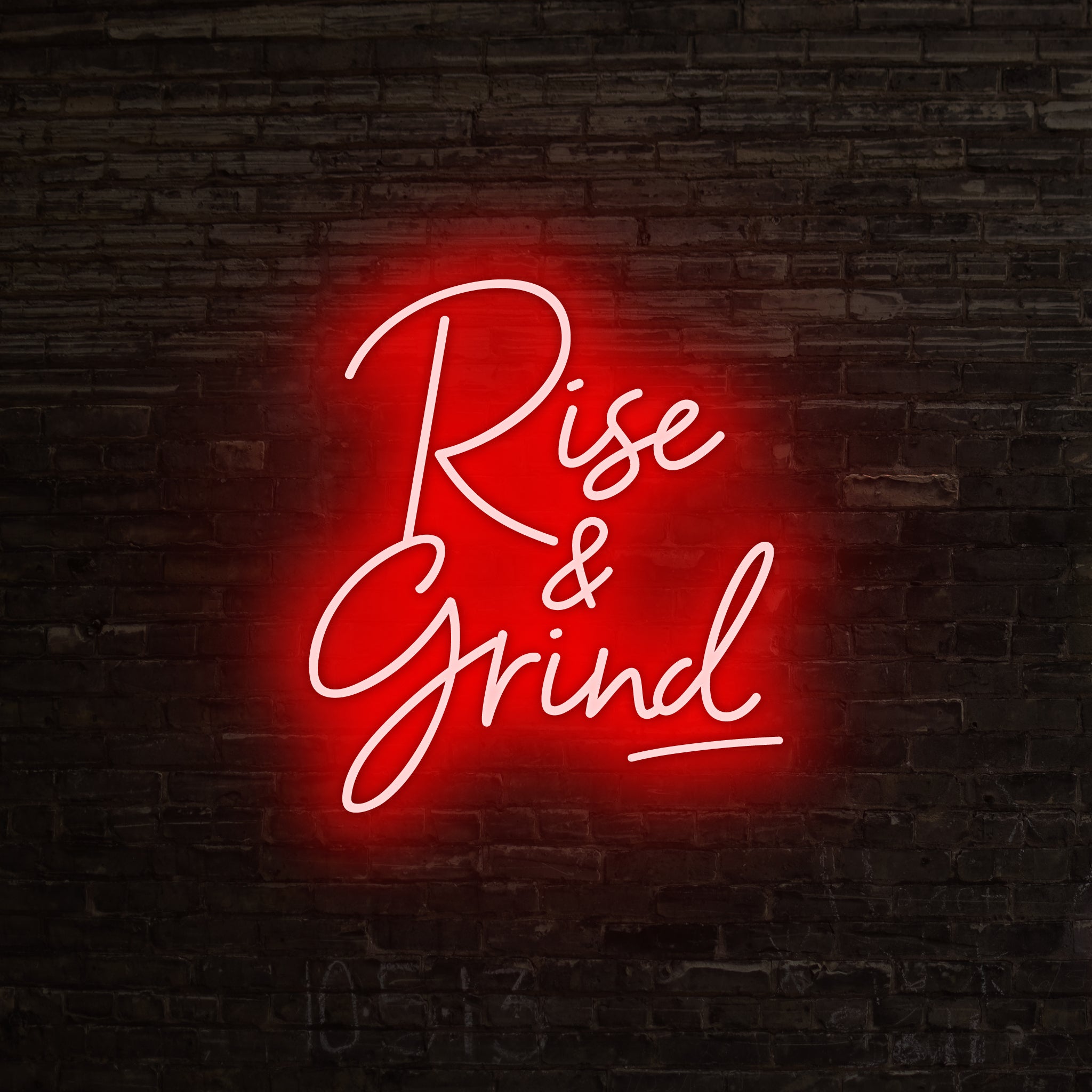 Rise n Grind Neon Sign myNeon
