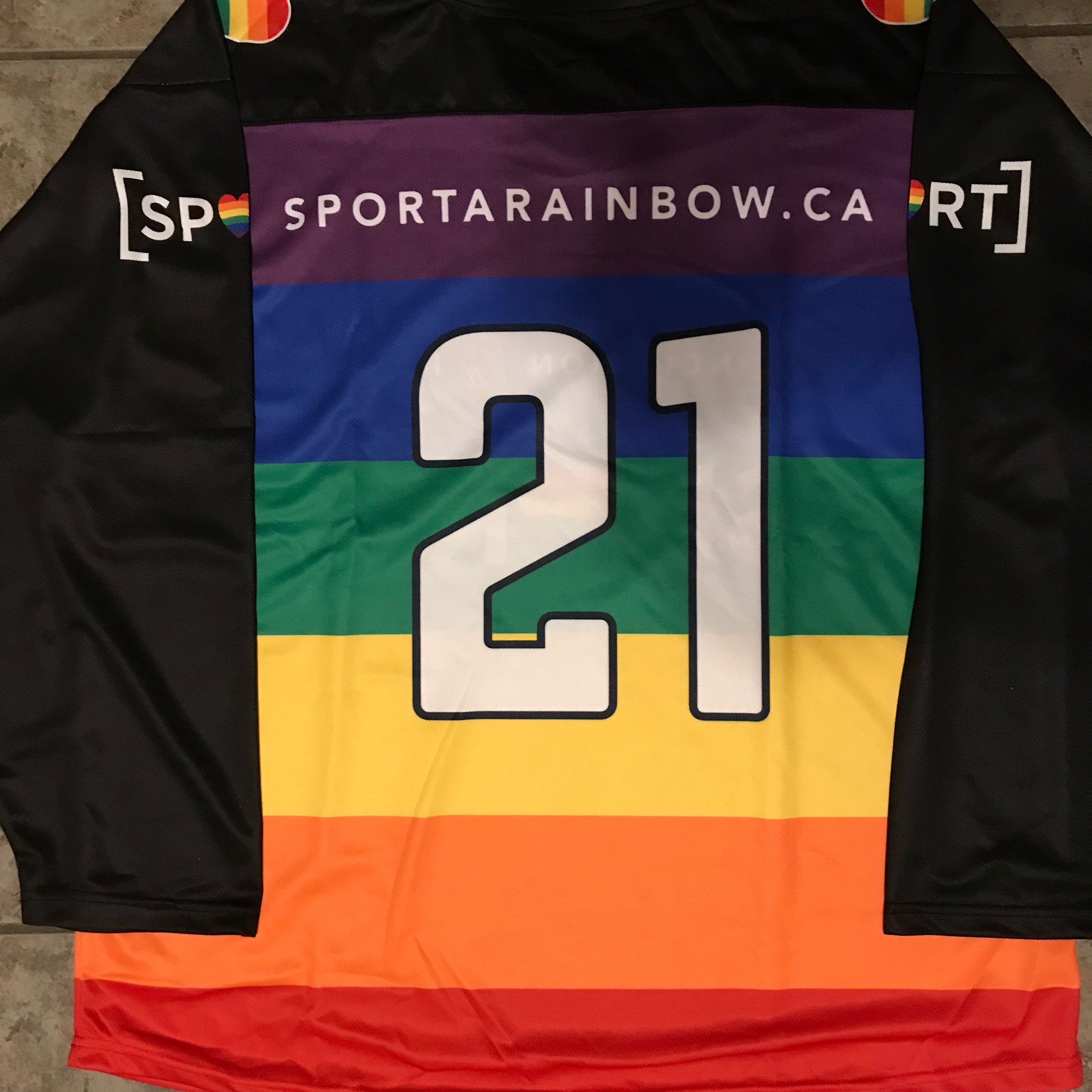 rainbow jersey