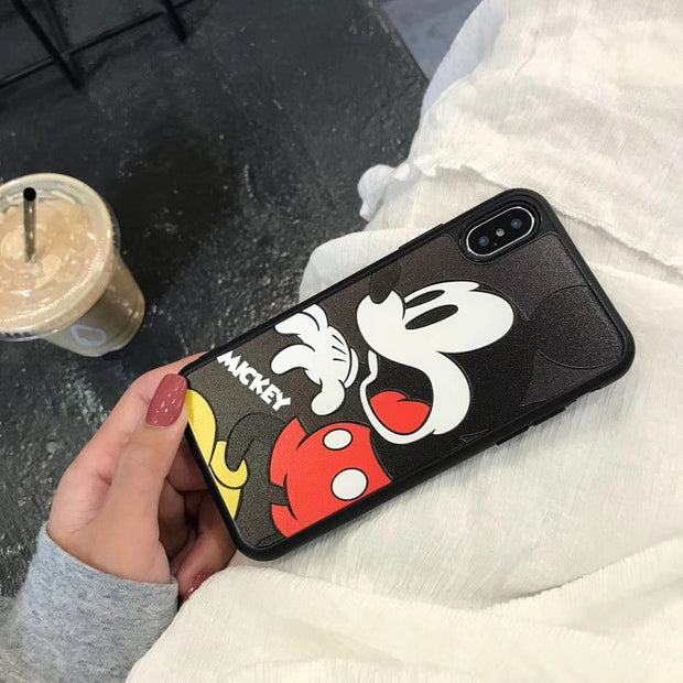 coque iphone xr silicone mickey