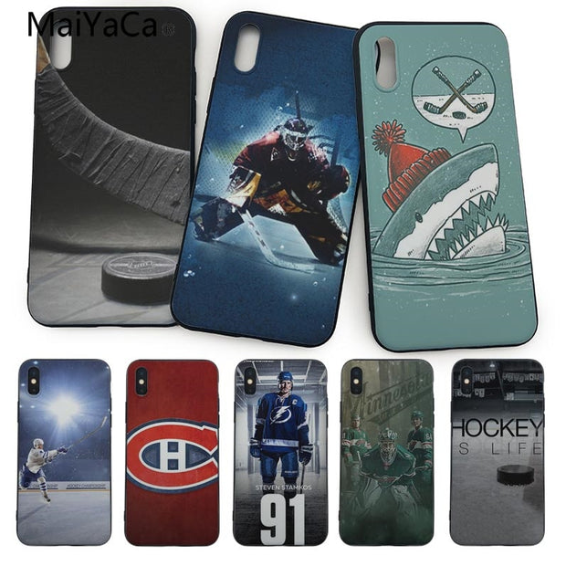 coque iphone 8 hockey