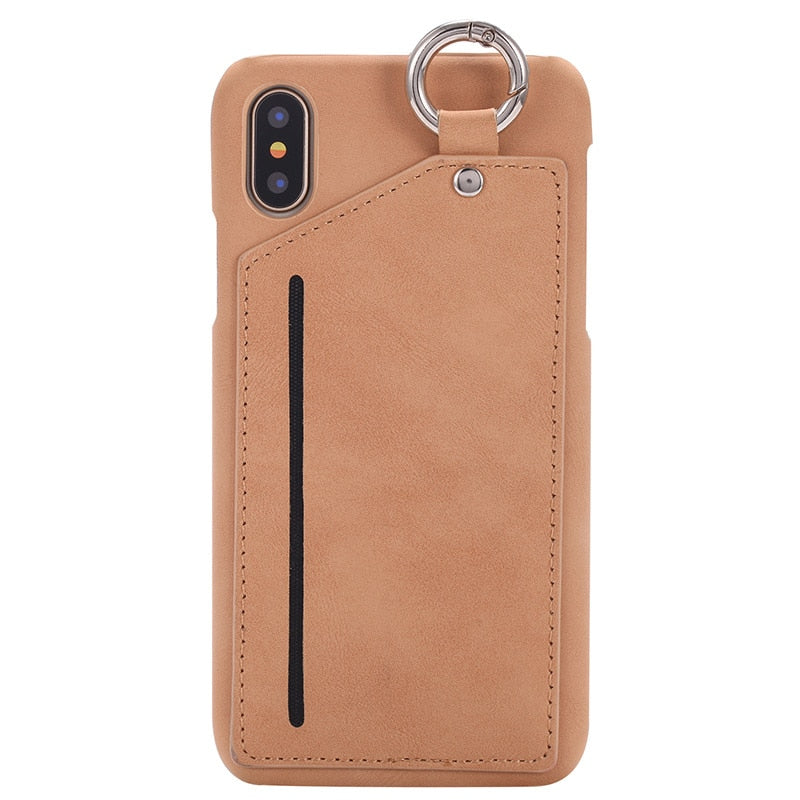 coque iphone 6 card slot back
