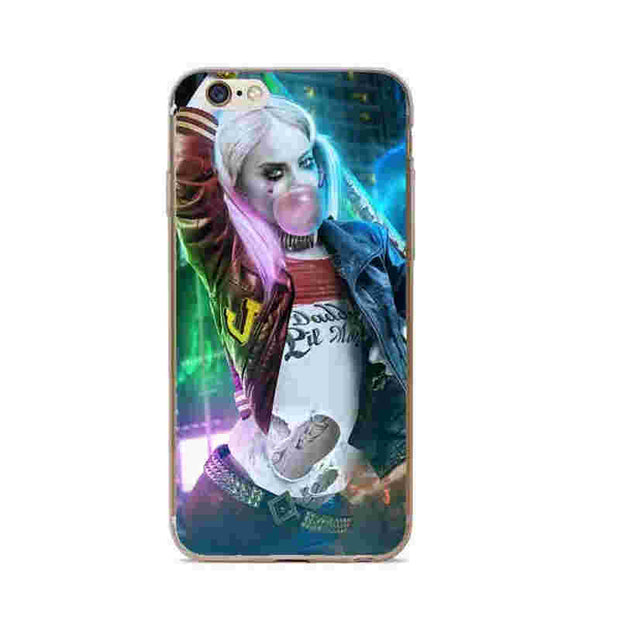 Tumblr Suicide Squad Joker Harley Quinn Case For Iphone 6 6s