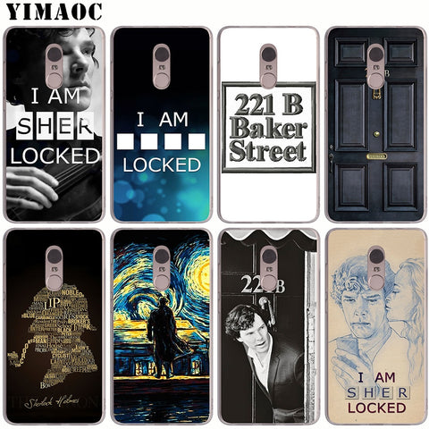 Yimaoc 221b I Am Sherlock Holmes Sherlocked Soft Silicone Case For Xia The Big Cat Cases