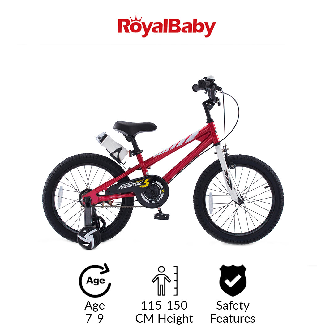 Tratamiento Preferencial camuflaje Imperial RoyalBaby Kids Bike 18" Red for 6-9 Years Old BMX Freestyle – RoyalBaby  Philippines