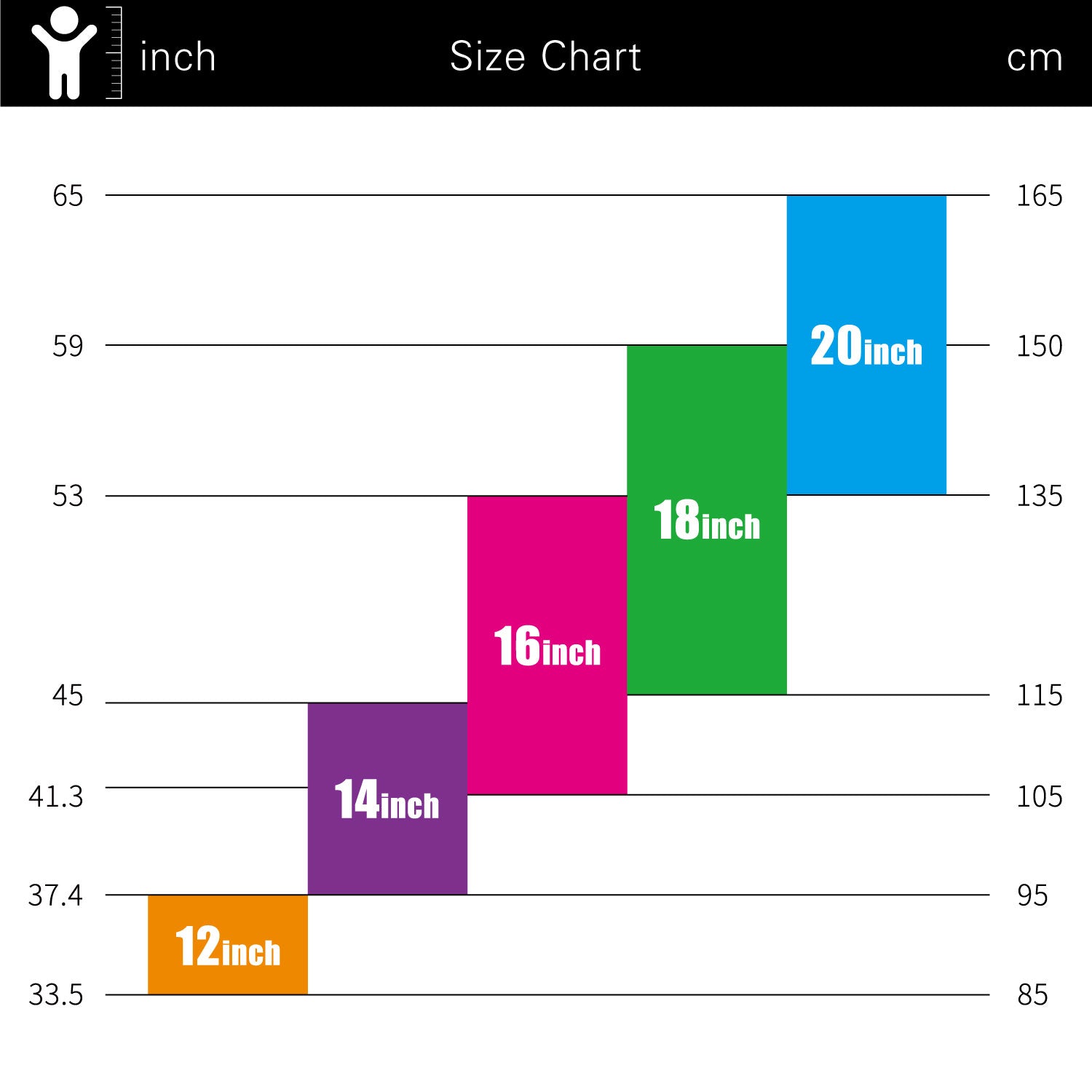 fat bike size chart