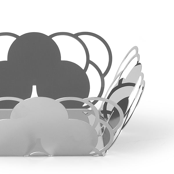 Centrotavola design moderno lucidato a specchio in acciaio - Cosmo